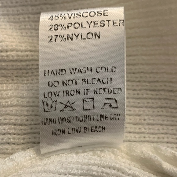 NWT Aaron & Amber Ivory Sweater sz Med - Picture 6 of 7